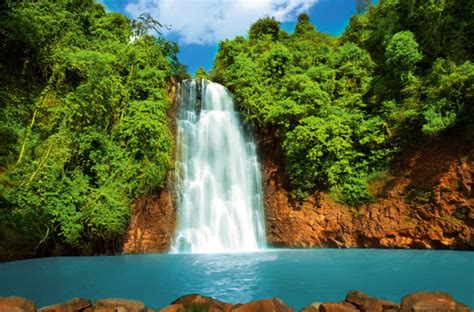Tropical Waterfall Desktop Wallpaper Wallpapersafari