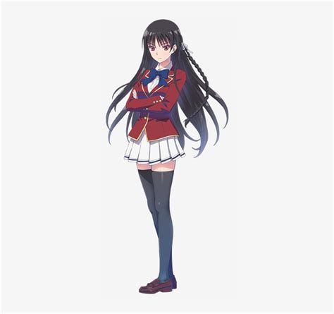 Suzune Horikita Anime Classroom Of The Elite Horikita 360x689 Png