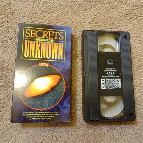 Lot Vhs Tapes Secrets Of The Unknown From Beyond The World Of Spirits Angels 9 95 Picclick