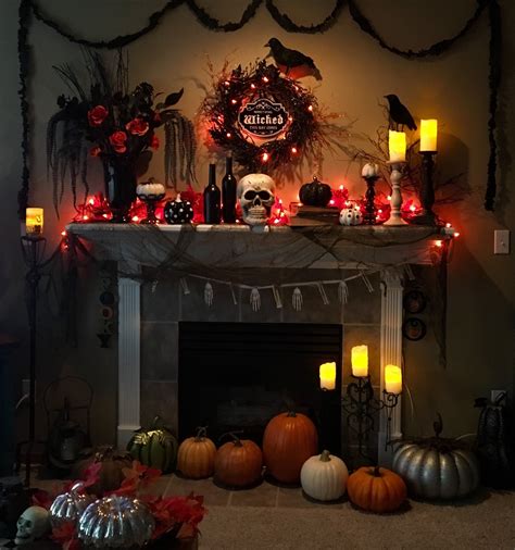 The Best Halloween Fireplace Decoration This Year 40 Halloween