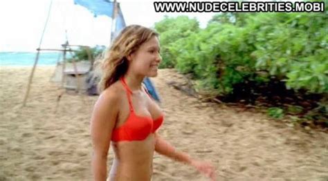 Lost Kiele Sanchez Breasts Bikini Beach Celebrity