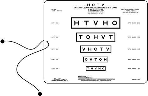 Hotv Single Symbol Eye Test Book With Interaction Bars Precision Vision