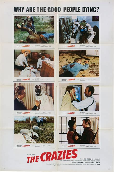 The Crazies 1973 One Sheet Poster