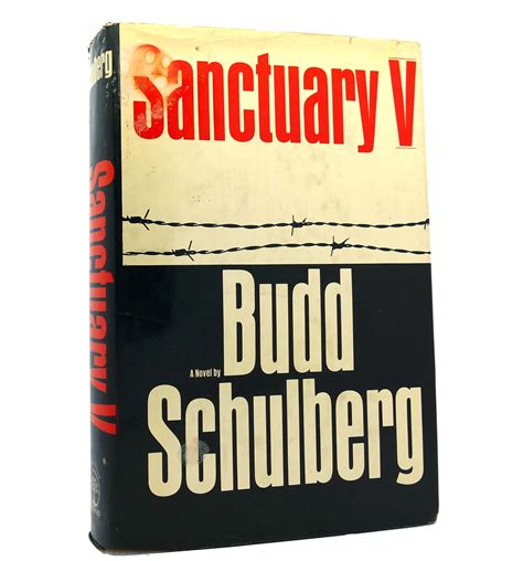 Sanctuary V Budd Schulberg First Edition First Printing