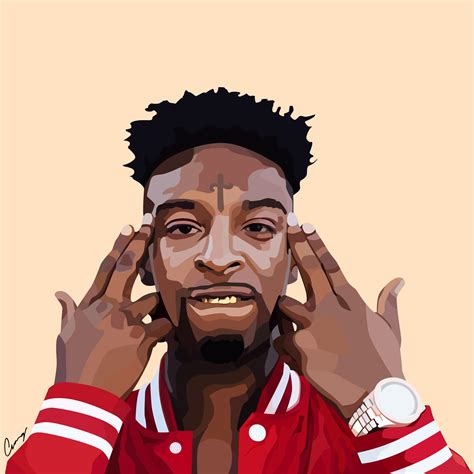 He began acting at age 9 in a production produced by lorimar called morningstar/eveningstar. 21 Savage Vector Portrait by itsMcFlyPants on DeviantArt