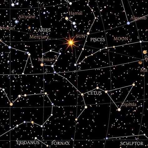 Printable Constellation Maps Star Charts