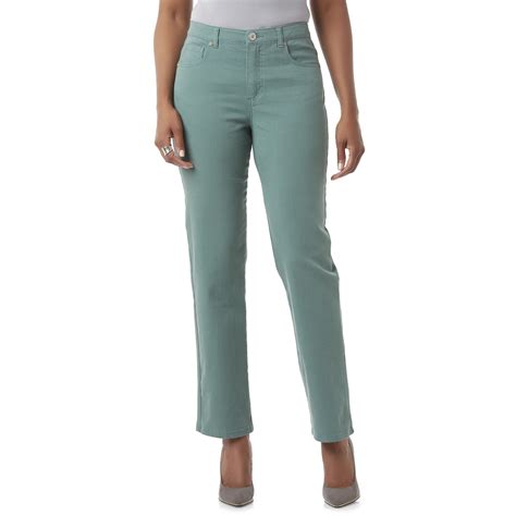 Basic Editions Womens Colored Jeans