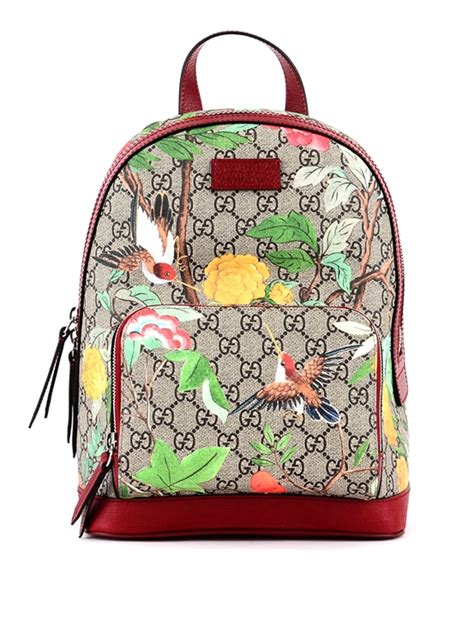 Backpacks Gucci Tian Printed Gg Supreme Backpack 427042k0lcn8722