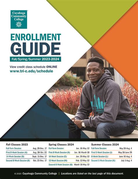 Tri C Enrollment Guide Accessible Pdf Cleveland Ohio