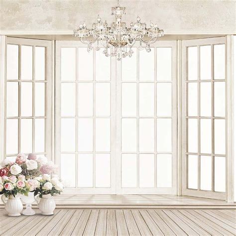 Wedding Window Shutter Indoor Photography Studio Backdrop Background