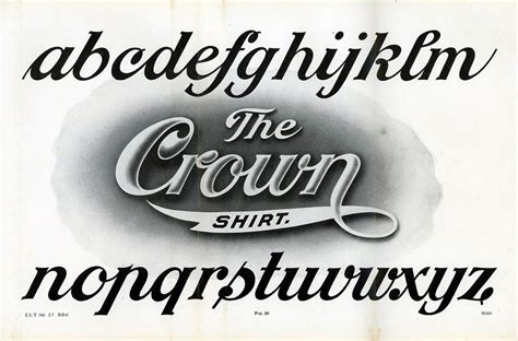 Download airbrush font · free for commercial use · the airbrush font is a display font that resembles an actual airbrush. Crown airbrush lettering ~ vintage script alphabet ...
