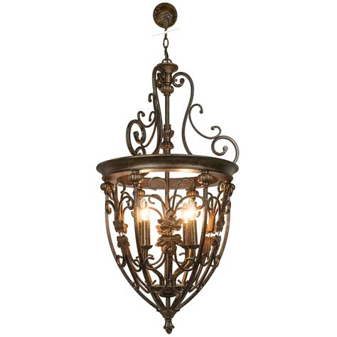 We offer bronze, crystal, glass, metal. Joshua Marshal 700042-001 4 Light Hanging Lantern Light ...