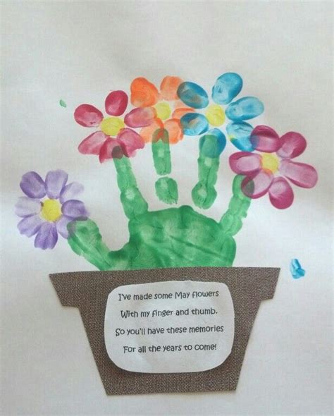 Flower photo magnet (mothers day projects for preschoolers). Crafts,Actvities and Worksheets for Preschool,Toddler and ...