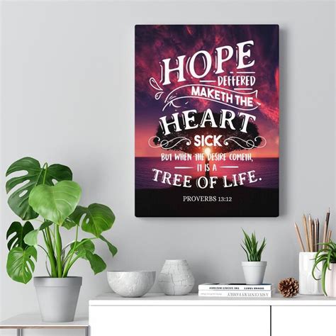 Express Your Love Ts Tree Of Life Proverbs 1312 Religious Wall Art