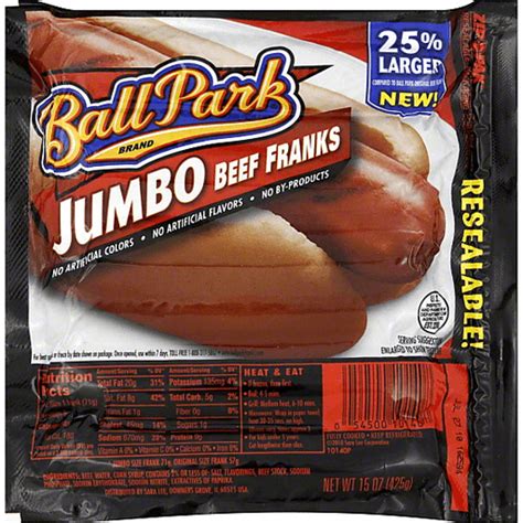 Ball Park Franks Jumbo Beef Shop Fairplay Foods