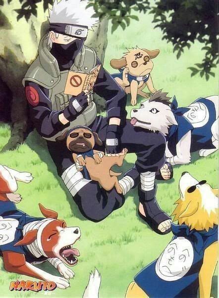 Kakashi Hatake And His Dogs Naruto Naruto Kakashi Anime Naruto
