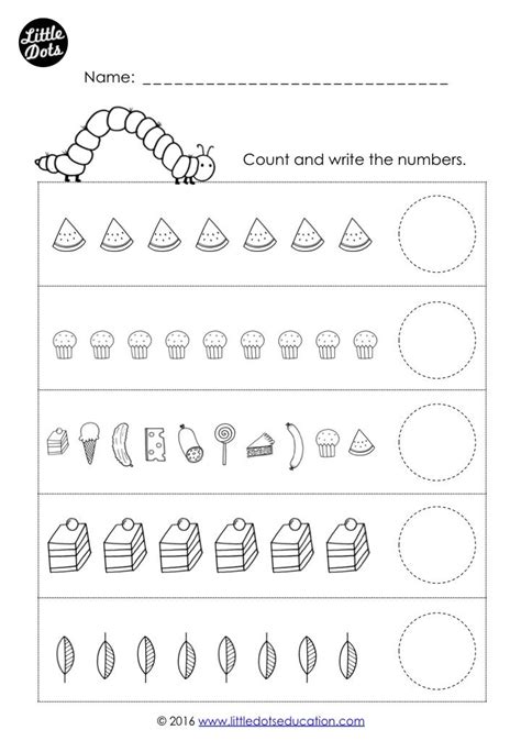 1 To 1 Correspondence Worksheet