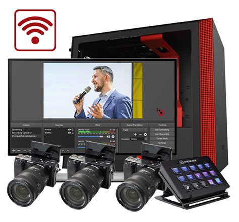 3-Camera Live Streaming Kit (Wireless) - Church Setup Blog | Church ...