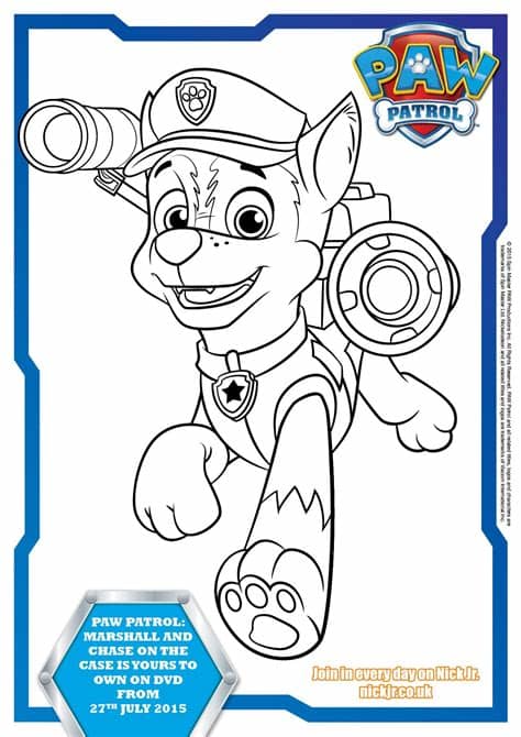 This paw patrol coloring page is a bit special because it features six core members of the team in one frame, which is great in our opinion because. Paw Patrol Colouring Pages and Activity Sheets - In The ...