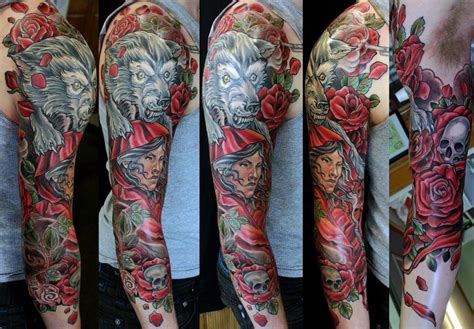 Check spelling or type a new query. 20 Wise Little Red Riding Hood Tattoos | Tattoodo