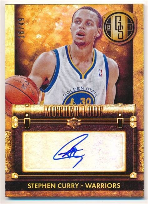 The higher print run keeps values somewhat in check for this stephen curry rookie card. STEPHEN CURRY 2013/14 PANINI GOLD STANDARD | Basketball cards, Curry warriors, Golden state warriors