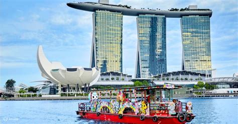 City And Sunset River Boat Tour With Dinner At Marina Bay Sands Klook