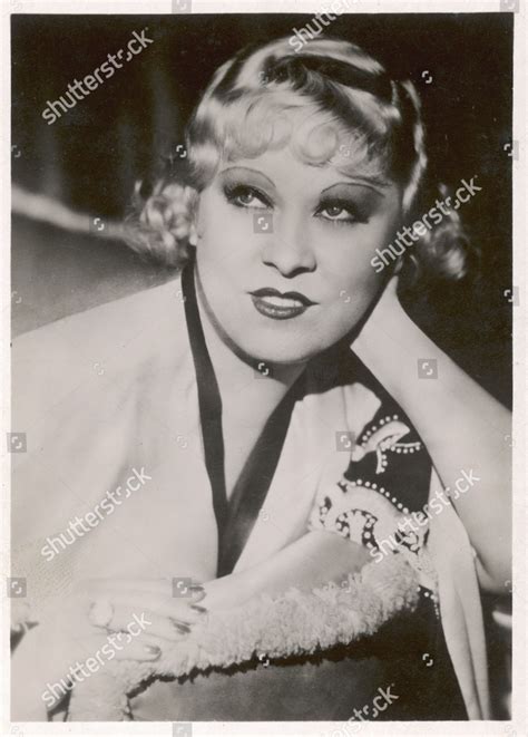 Mae West American Film Actress Sex Editorial Stock Photo Stock Image Shutterstock