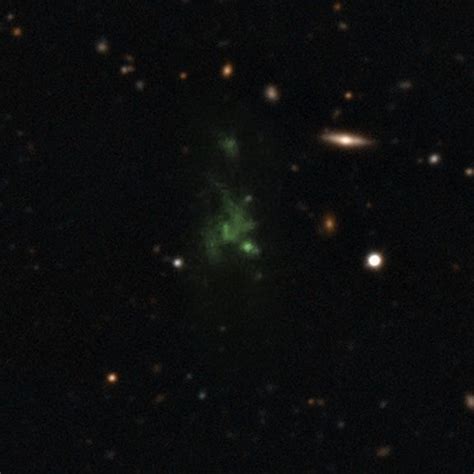 Giant Space Blob Glows Green From Galaxies Within Live Science
