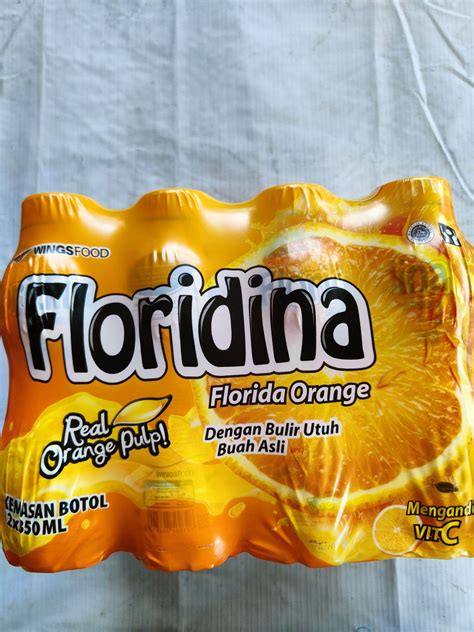 Floridina Orange Floridina Nata De Coco 1 Dus Isi 12pcs Murah
