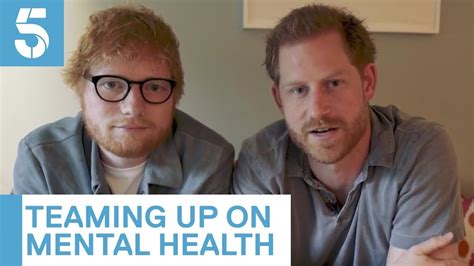 Ed Sheeran And Prince Harry Team Up For World Mental Health Day 5 News Youtube