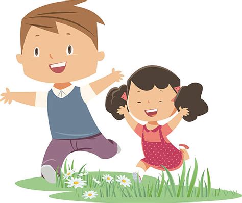 Best Sibling Illustrations Royalty Free Vector Graphics And Clip Art