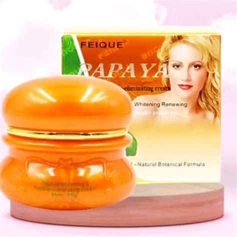 Feique Skincare Papaya Whitening Cream Dark Spot Removal Cream Anti