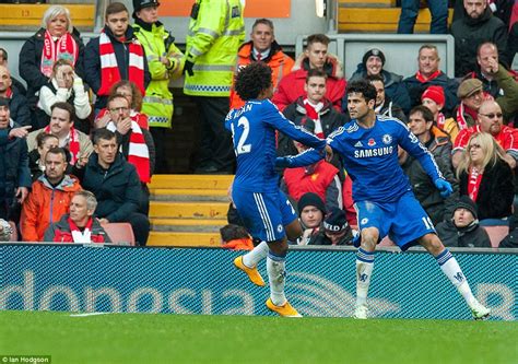 liverpool 1 2 chelsea diego costa lashes home winner for visitors as jose mourinho has the last