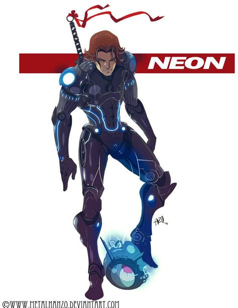 Neonmanga Neon By Heavymetalhanzo On Deviantart Superhero Art