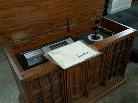 Wow What A Nice Piece Of Old Furniture Is This Capehart Stereo Complete