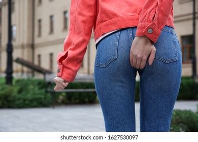 Woman Suffering Hemorrhoid Pain Outdoors Closeup Stock Photo Shutterstock