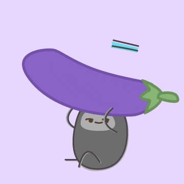 Cute Eggplant Gifs Get The Best Gif On Giphy