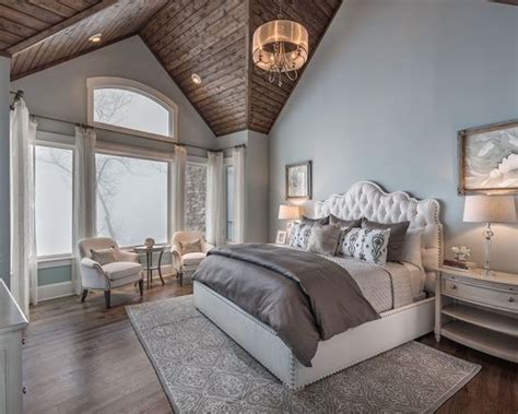 A complete list of my favorite sherwin williams paint colors, complete with photos and a color palette as a guide! Sherwin Williams Comfort Gray Bedroom - Interiors By Color