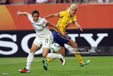 Josefine Oqvist Of Sweden And Alex Krieger Of Usa Battle For The Ball News Photo Getty Images