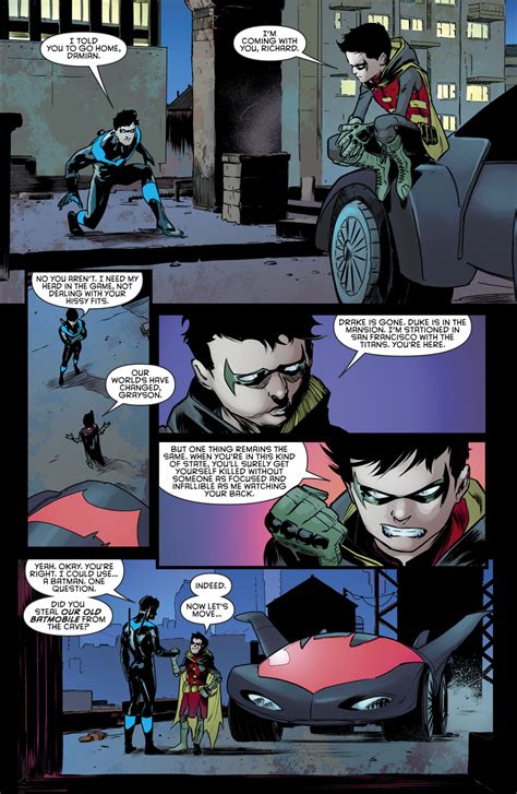 Dick Grayson And Damian Waynes Dynamic Comicnewbies