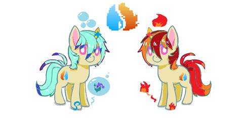 Waterlily And Flamebloom By Cookiekitty Meow844 On Deviantart