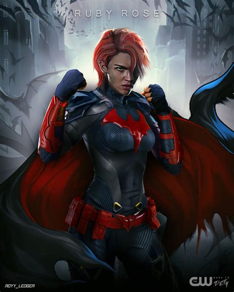 Artstation Ruby Rose As Batwoman Fanart