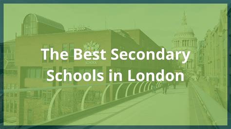 The Best Secondary Schools In London Detailed 2024 Report