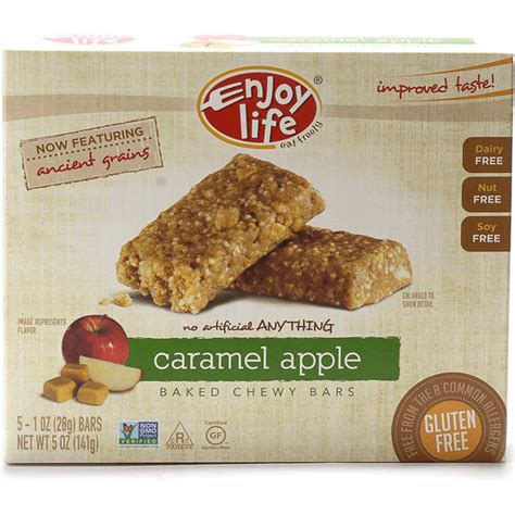 Enjoy Life Caramel Apple Soft Baked Chewy Bars 5 Bars Caseys Foods