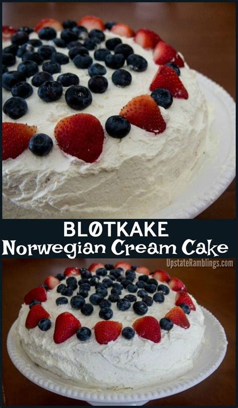 The key to this tart is. Make this traditional Norwegian Dessert - Blotkake - a delicious sponge layer cak… | Norwegian ...