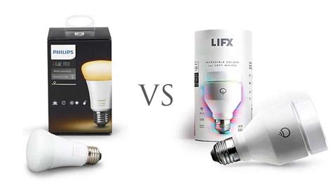 Philips Hue Vs Lifx Led Smart Light Bulb Review Not Sealed