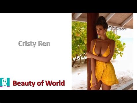 Cristy Ren Wiki Bio Age Weight Relationships Career Net Worth Praise Curvy Models Plus Size