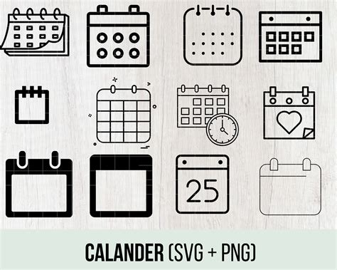 Clipart For Calendars