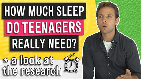 1und1design How Much Sleep Should Teens Get