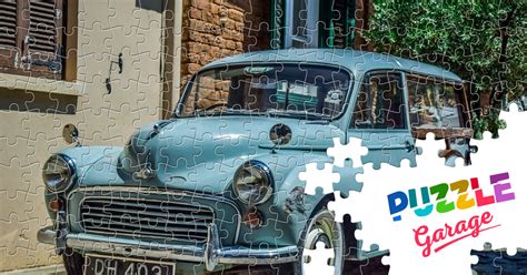 Antique Car Jigsaw Puzzle Technics Auto Puzzle Garage